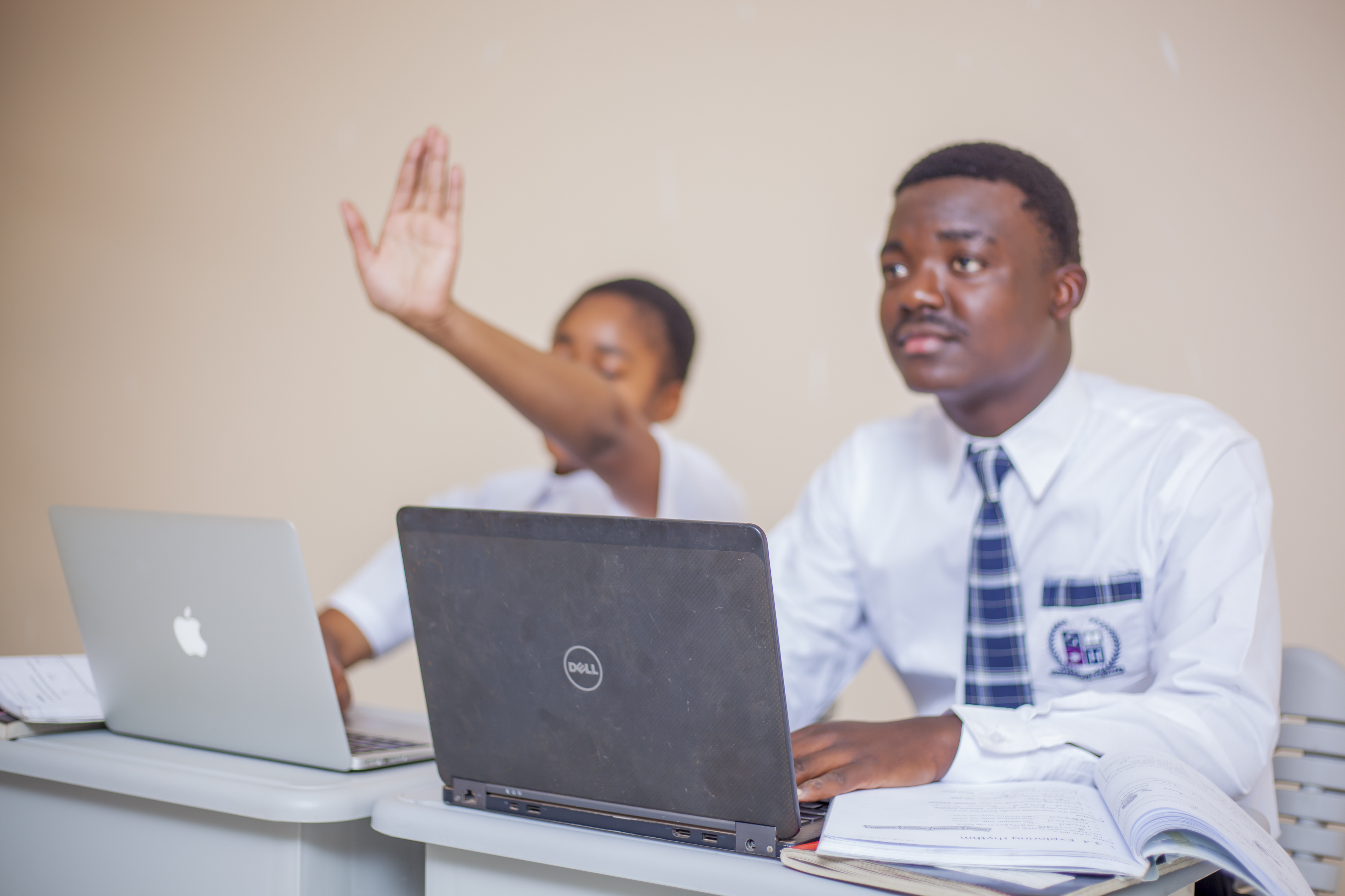 Modern classroom desks