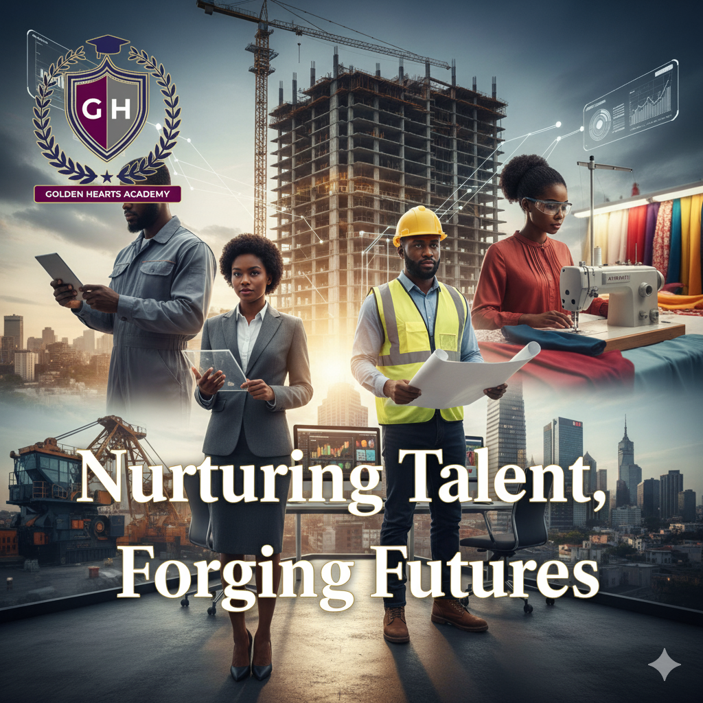 Students raising hands with laptops